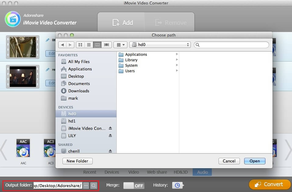 how to save imovie on mac as mp4