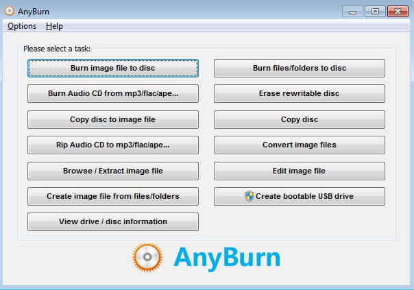 any burn free download