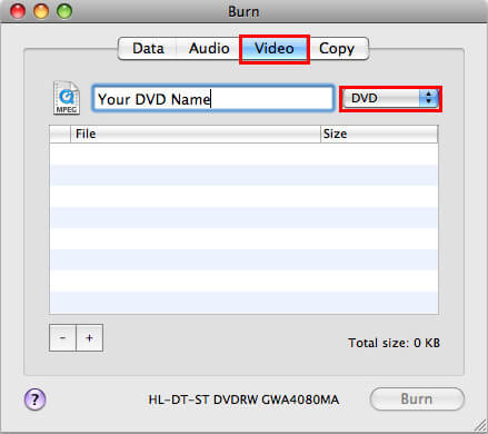 how to burn torrent to dvd on mac