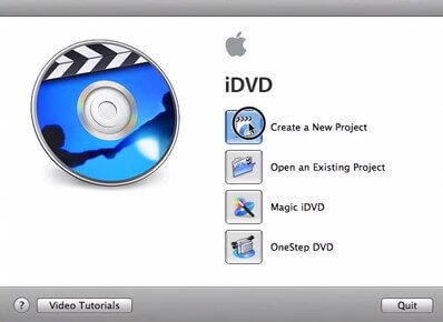 imovie create dvd