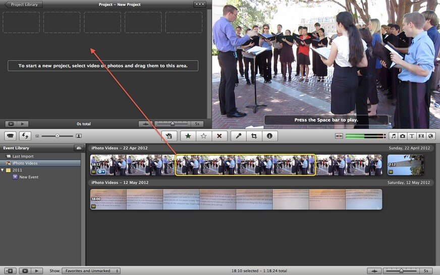 how to make movies on imovie