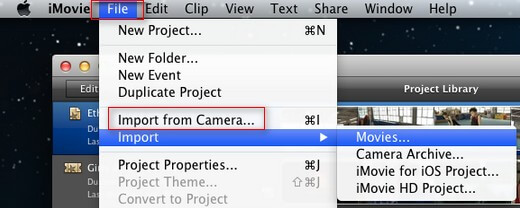 sony handycam to mac