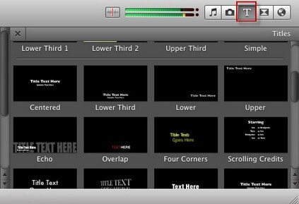 imovie 10 font picker