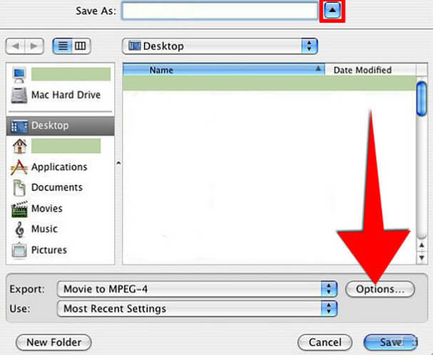 how to export quicktime movie to mp4