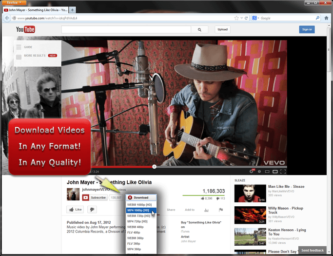 youtube mp3 downloader firefox