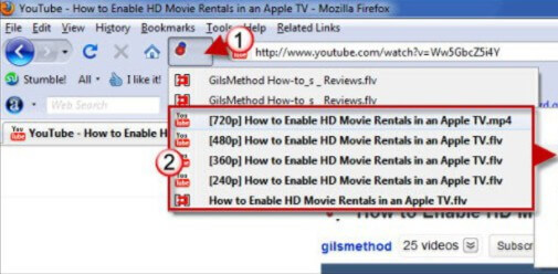 youtube downloader extension firefox