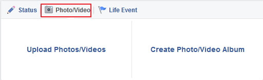 upload video on facebook