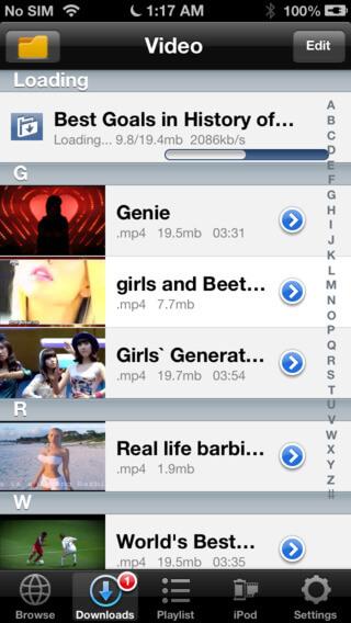 youtube video downloader iphone